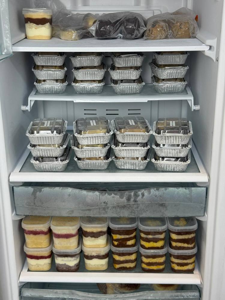 Freezer organizado
